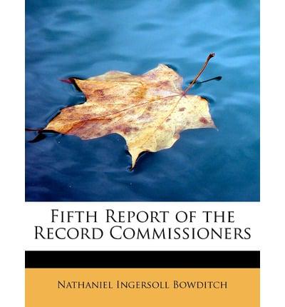 Fifth Report of the Record Commissioners