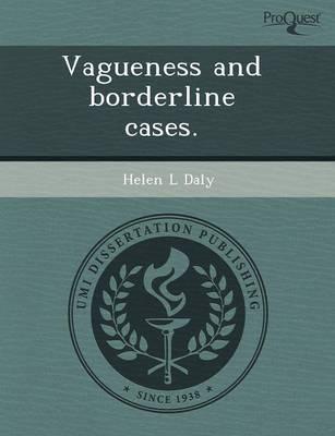 Vagueness and Borderline Cases
