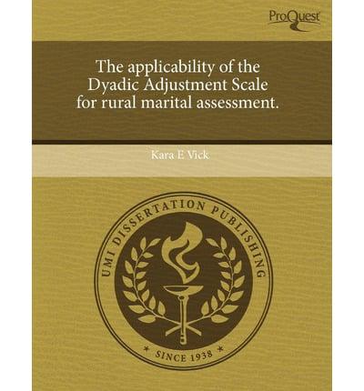 Applicability of the Dyadic Adjustment Scale for Rural Marital Assessment.