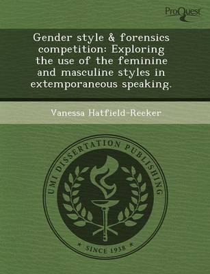 Gender Style & Forensics Competition