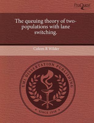 Queuing Theory of Two-populations With Lane Switching