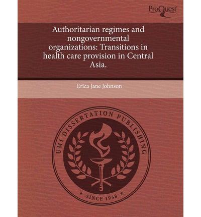 Authoritarian Regimes and Nongovernmental Organizations