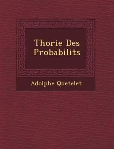 Th Orie Des Probabilit S