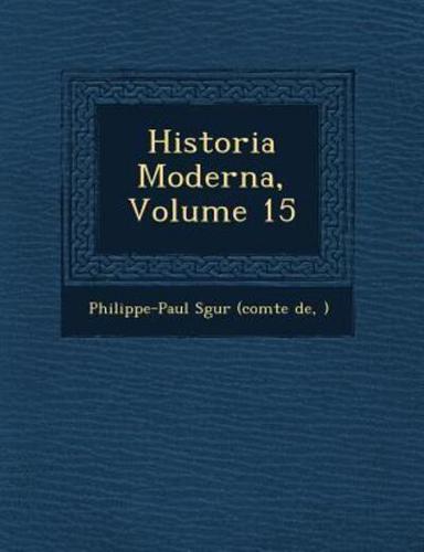 Historia Moderna, Volume 15