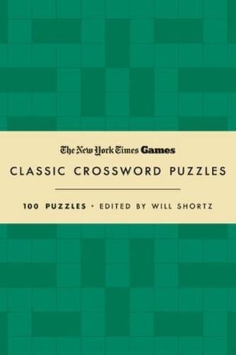 New York Times Games Classic Crossword Puzzles (Forest Green and Cream)