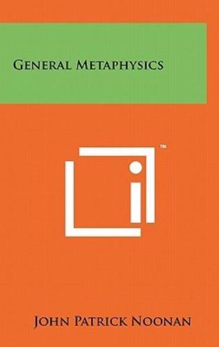 General Metaphysics