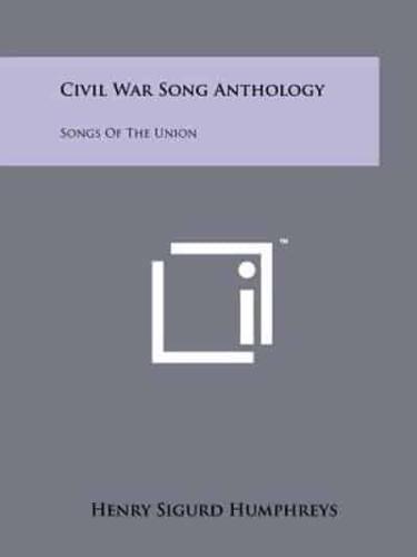 Civil War Song Anthology