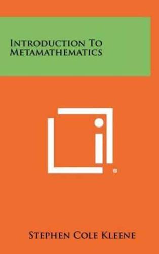 Introduction To Metamathematics