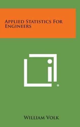 Applied Statistics for Engineers