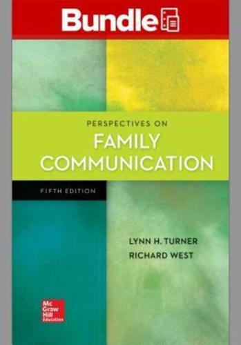 Gen Combo Looseleaf Perspectives on Family Communication; Connect Access Card