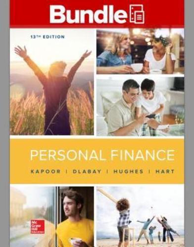 Gen Combo Looseleaf Personal Finance; Connect Access Card 13E