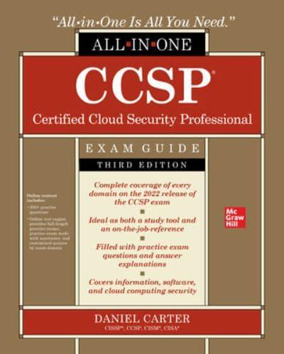 CCSP¬ Certified Cloud Security Professional All-in-One Exam Guide