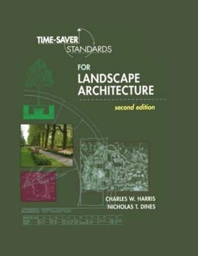Time-Saver Standards for Landscape Architecture 2E (Pb)