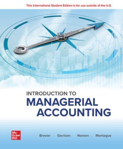 Introduction to Managerial Accounting