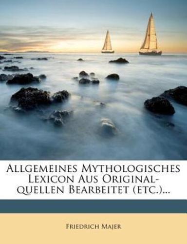 Allgemeines Mythologisches Lexicon, Zweiter Band