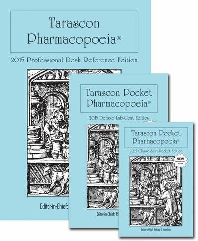 Tarascon Pharmacopoeia 2015 Classic, Deluxe & Desk Reference Package