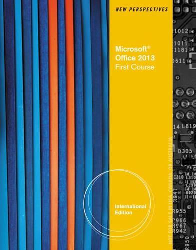 New Perspectives on Microsoft Office 2013