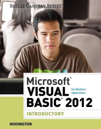 Microsoft¬ Visual Basic 2012 for Windows Applications