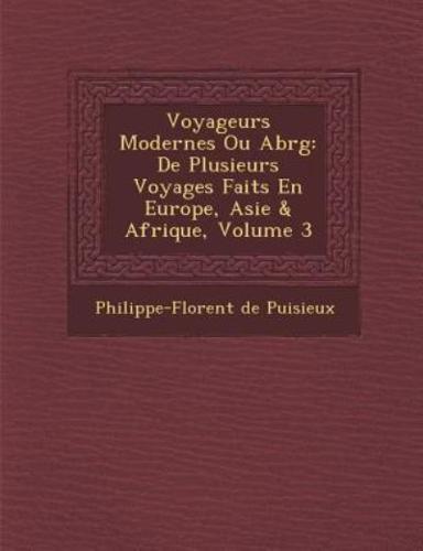 Voyageurs Modernes Ou Abr G