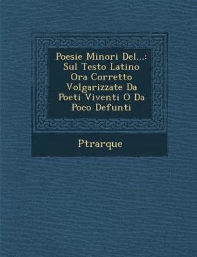 Poesie Minori Del...