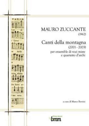 Zuccante Canti Della Montagna Bmm14.001