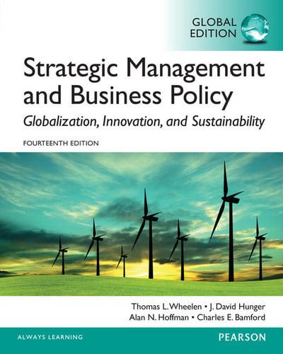 Strategic Management and Business Policy