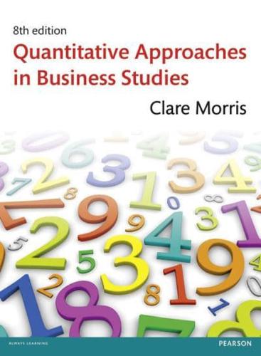 Quantitative Approaches in Business Studies