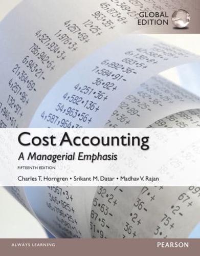 MyAccountingLab -- Access Card --- Cost Accounting, Global Edition