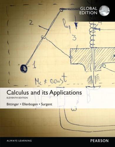 Calculus And Its Applications, Global Edition -- MyLab Math With Pearson eText