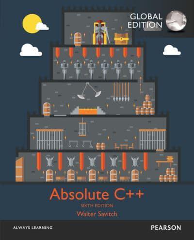 Absolute C++, Global Edition -- MyLab Programming With Pearson eText