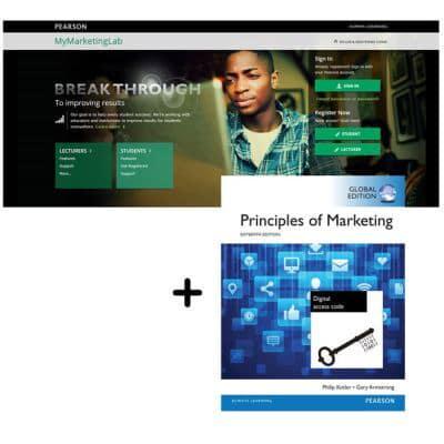 MyMarketingLab - Instant Access - For Principles of Marketing, Global Edition (ECOMM)