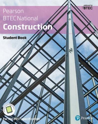 BTEC Nationals Construction. Student Book