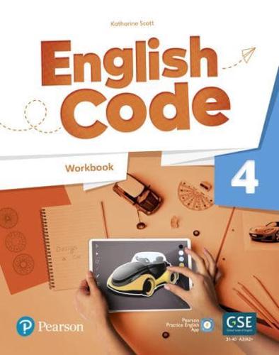 English Code Level 4 (AE) - 1st Edition - Student's Workbook With App