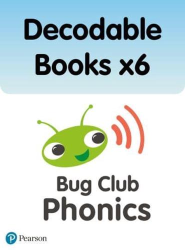 Bug Club Phonics Pack of Decodable Books X6 (6 X Copies of 164 Books)