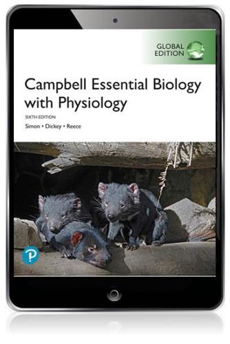 Standalone Pearson eText 2.0 - Access Card - Campbell Essential Biology (With Physiology Chapters), Global Edition