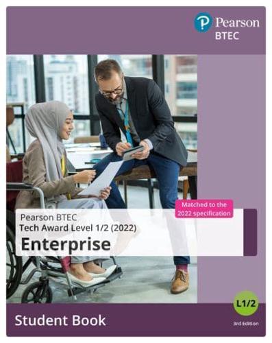 BTEC Tech Award 2022 Enterprise. Student Book