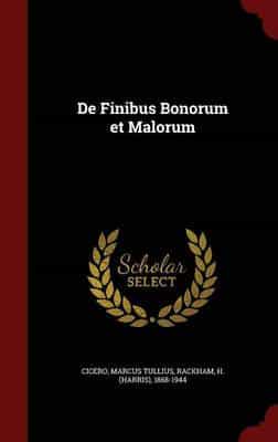 De Finibus Bonorum Et Malorum