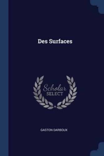 Des Surfaces