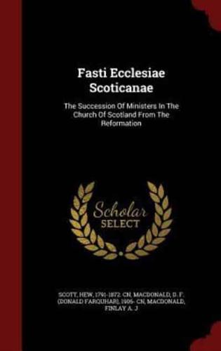 Fasti Ecclesiae Scoticanae