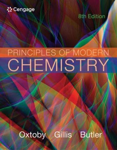 Student Solutions Manual for Oxtoby/Gillis/Butler's Principles of Modern Chemistry, 8th