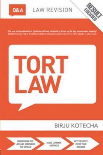 Tort Law, 2013-2014
