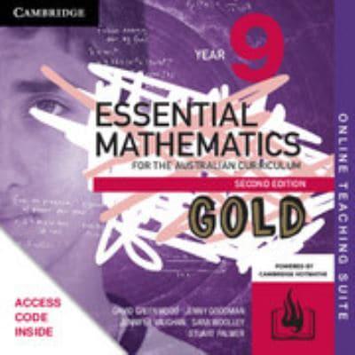 Essential Mathematics Gold for the Australian Curriculum Year 9 Online Teaching Suite (Card)