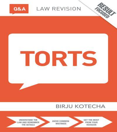 Tort Law, 2013-2014