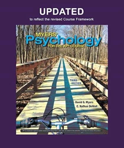 Updated Myers' Psychology for the AP Course