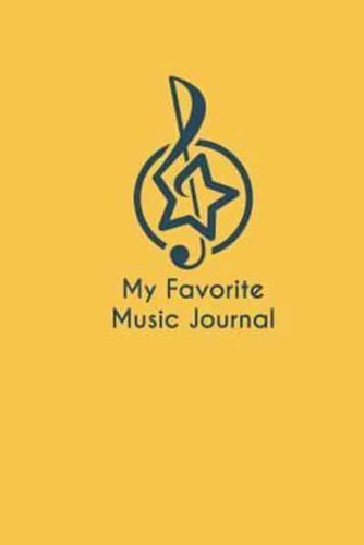 My Favorite Music Journal