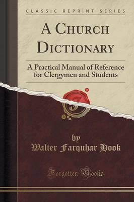 A Church Dictionary