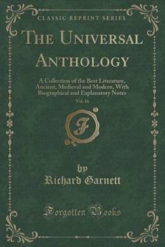 The Universal Anthology, Vol. 16