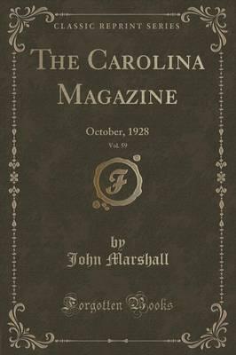 The Carolina Magazine, Vol. 59