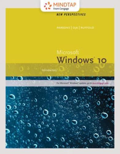 Bundle: New Perspectives Microsoft Windows 10: Introductory + Mindtap Computing, 1 Term (6 Months) Printed Access Card for Ruffolo's New Perspectives Microsoft Windows 10: Comprehensive