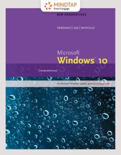 Bundle: New Perspectives Microsoft Windows 10: Comprehensive, Loose-Leaf Version + Mindtap Computing, 1 Term (6 Months) Printed Access Card
